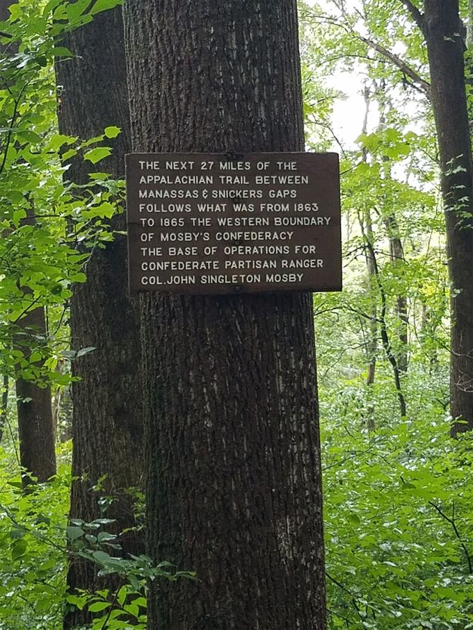 Something that was not lost on us as we did our hike this year was the rich history throughout the states we hiked. The Civil War and Revoluntary War sites and signs we saw are truly hallowed ground.